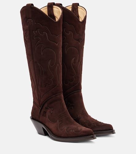 Bottines santiags Capitana en daim - Gabriela Hearst - Modalova