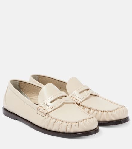 Mocassins Laurent en cuir - Saint Laurent - Modalova