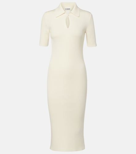 Jil Sander Robe midi en laine - Jil Sander - Modalova