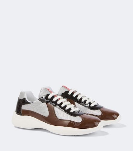 Baskets America's Cup en cuir - Prada - Modalova