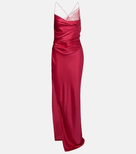 Robe longue en satin de soie - The Sei - Modalova