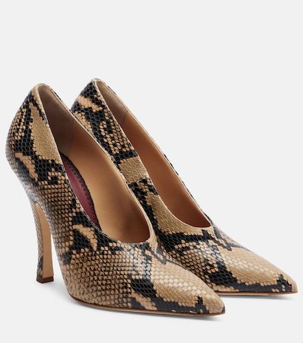 Escarpins 115 en cuir embossé - Magda Butrym - Modalova