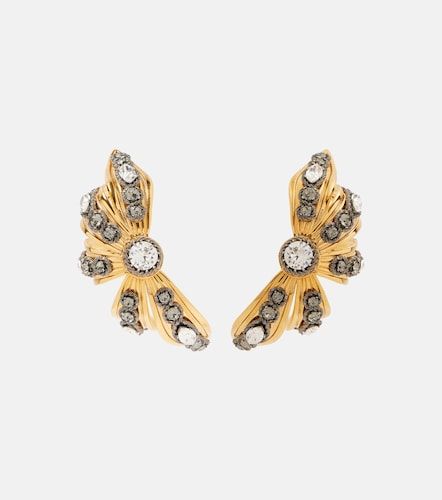 Boucles d'oreilles Bloom à ornements - Balenciaga - Modalova