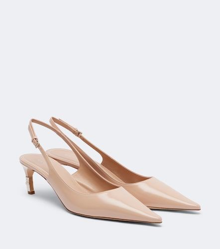 Escarpins slingback Castello en cuir - Gucci - Modalova
