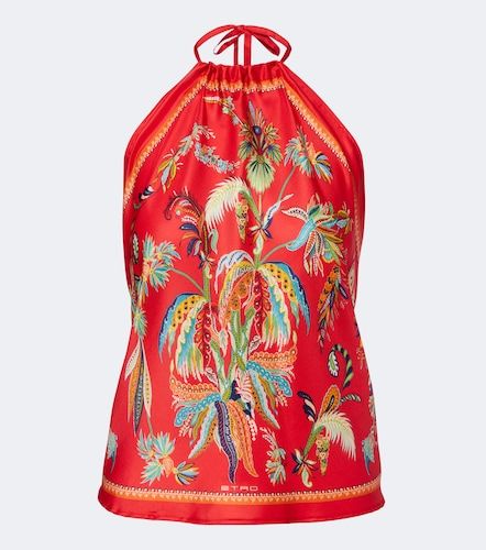 Etro Top en soie à imprimé - Etro - Modalova