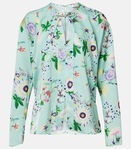 Rabanne Blouse en satin à fleurs - Rabanne - Modalova