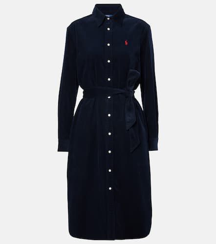 Robe chemise en velours côtelé de coton - Polo Ralph Lauren - Modalova