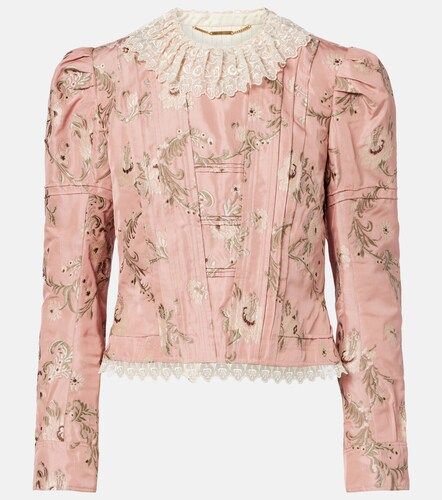 Chloé Veste en soie mélangée - Chloe - Modalova