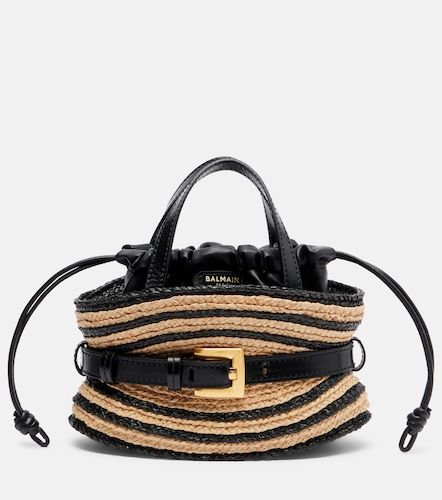 Balmain Sac à main à rayures - Balmain - Modalova
