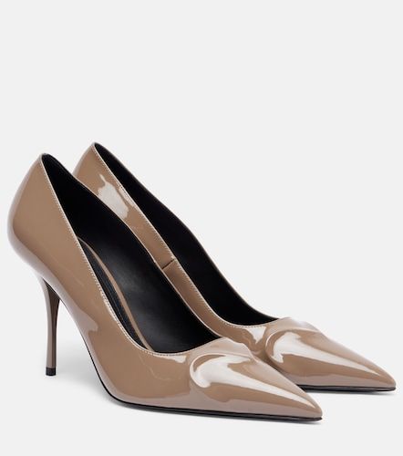 Alaïa Escarpins Le Cœur 3D 90 en cuir verni - Alaia - Modalova