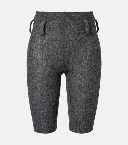 Prada Short en laine et cachemire - Prada - Modalova