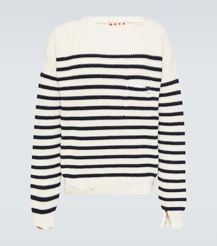 Marni Pull rayé en laine vierge - Marni - Modalova