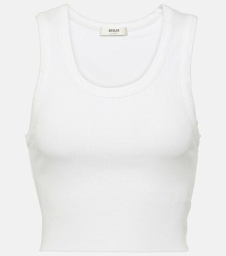 Agolde Crop top en maille côtelée - Agolde - Modalova