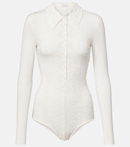 Body brodé en coton mélangé - Magda Butrym - Modalova