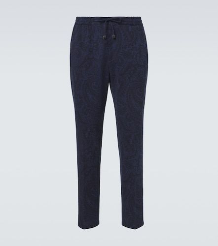 Pantalon de survêtement droit à imprimé - Etro - Modalova