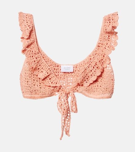 Brassière en crochet de coton - Anna Kosturova - Modalova