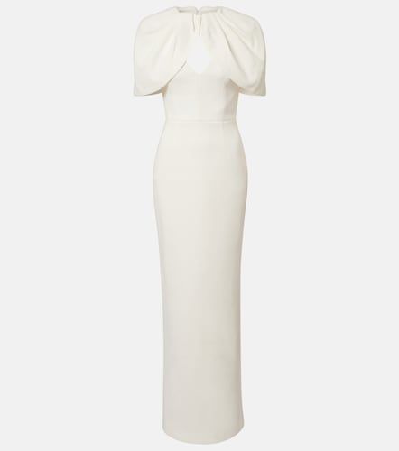 Robe de mariée Cameron en crêpe à cape - Rebecca Vallance - Modalova