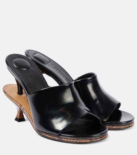 Mules Les Doubles en cuir verni - Jacquemus - Modalova