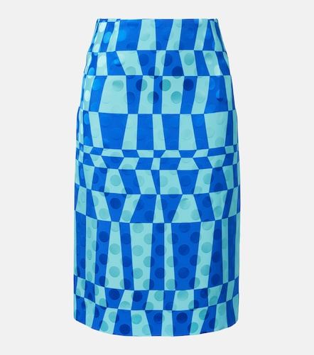 Jupe crayon imprimée - Dries Van Noten - Modalova