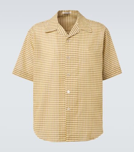 Chemise Gingham en coton à carreaux - Auralee - Modalova