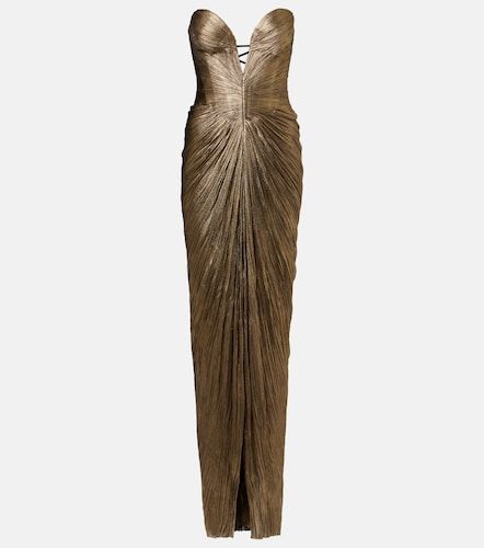 Robe longue bustier Alessandra en soie - Maria Lucia Hohan - Modalova