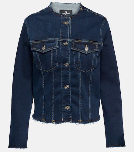 Veste Slim Illusion en jean - 7 For All Mankind - Modalova