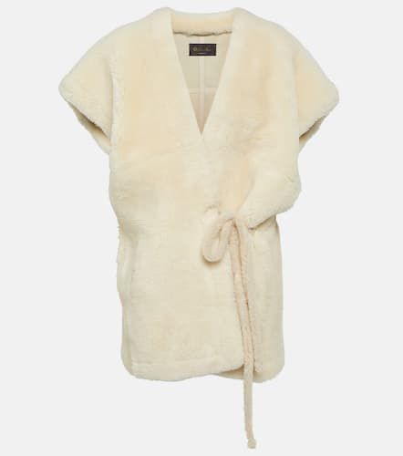 Gilet oversize Huda en shearling - Loro Piana - Modalova