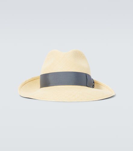 Chapeau panama Amedeo en paille - Borsalino - Modalova