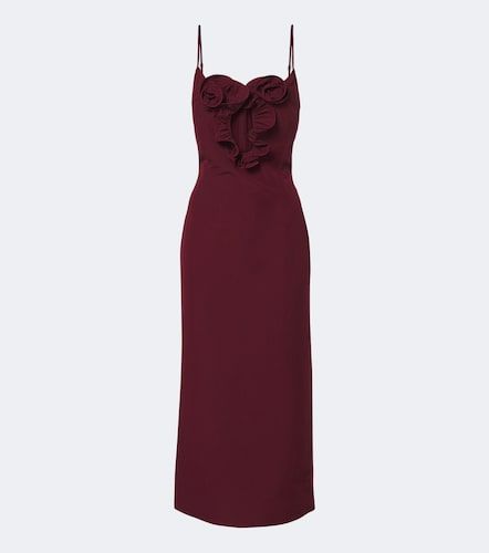 Robe midi en coton et soie - Magda Butrym - Modalova
