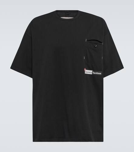 T-shirt en coton à logo - Incotex x Facetasm - Modalova