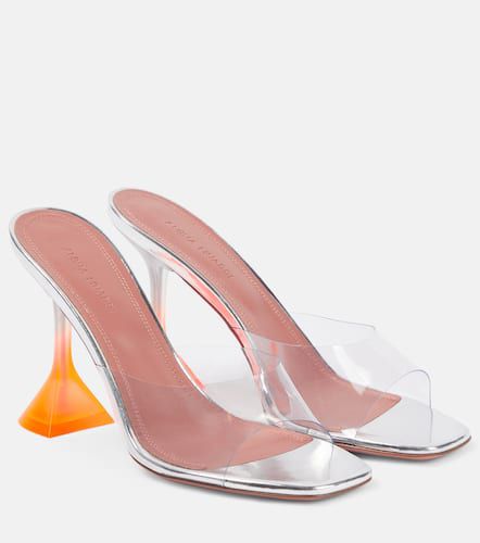 Amina Muaddi Mules Lupita en PVC - Amina Muaddi - Modalova