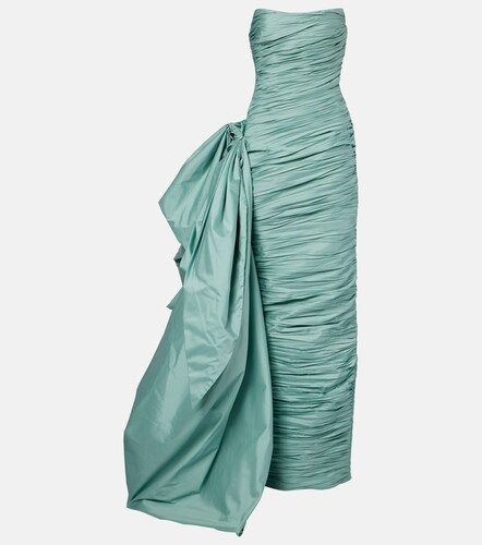 Robe bustier en taffetas - Marmar Halim - Modalova