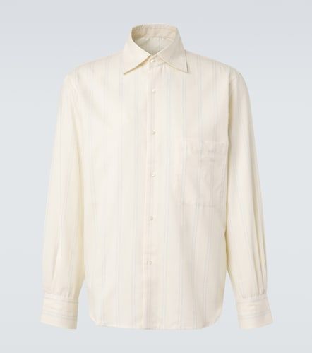 Stòffa Chemise rayée en coton et soie - Stoffa - Modalova