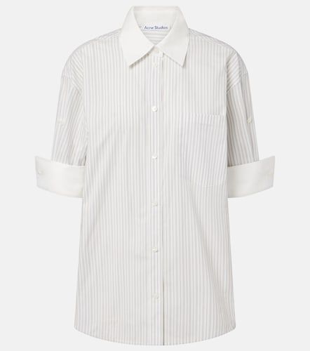 Chemise en coton à rayures - Acne Studios - Modalova
