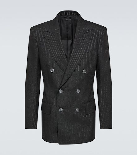 Blazer Atticus en mohair mélangé à rayures - Tom Ford - Modalova