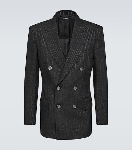 Blazer Chalk en mohair et laine mélangés - Tom Ford - Modalova