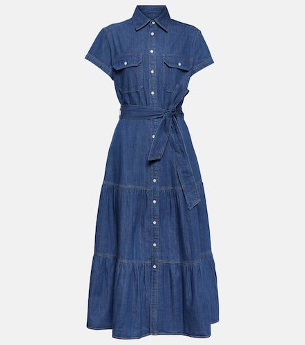 Polo Ralph Lauren Robe midi en jean - Polo Ralph Lauren - Modalova