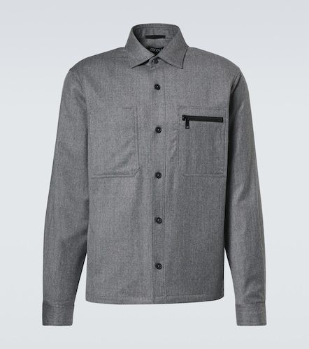 Surchemise en laine mélangée rembourrée - Zegna - Modalova
