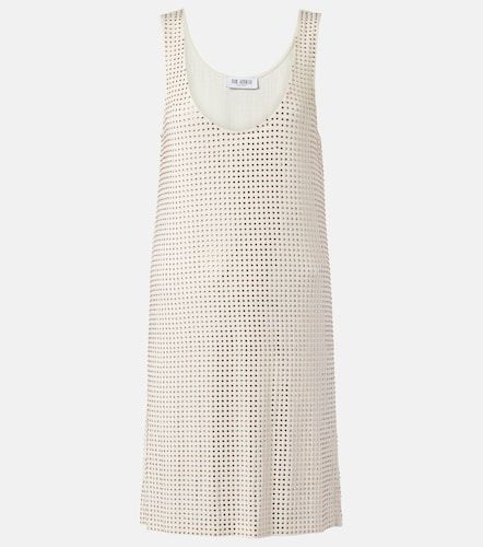 Robe en jersey à cristaux - The Attico - Modalova