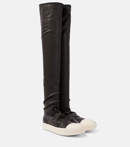 Rick Owens Baskets Stocking en cuir - Rick Owens - Modalova