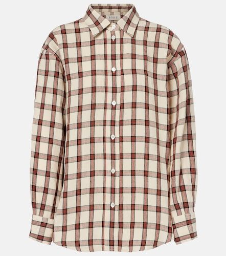Róhe Chemise en lin à carreaux - Rohe - Modalova