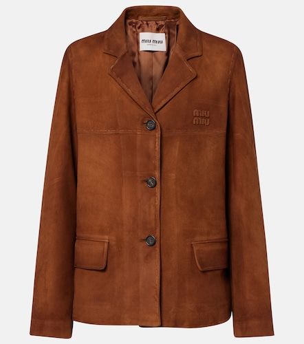 Miu Miu Veste en daim - Miu Miu - Modalova