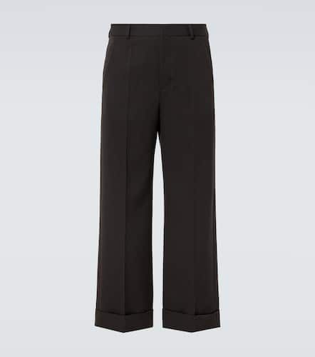 Pantalon droit en laine vierge - Valentino - Modalova