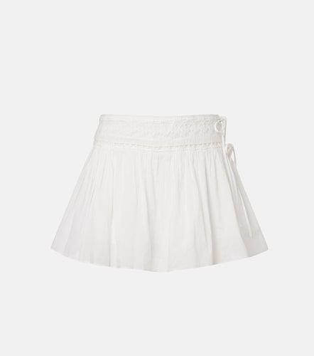 Jupe-short Danielle en coton à dentelle - Posse - Modalova
