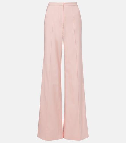 Pantalon ample en laine mélangée - Costarellos - Modalova