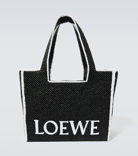 Loewe Cabas Large en raphia à logo - Loewe - Modalova