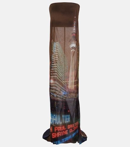X Shayne Oliver – Robe longue à imprimé - Jean Paul Gaultier - Modalova