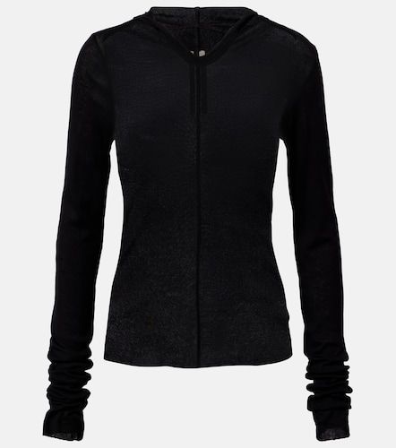 Rick Owens Top à capuche en coton - Rick Owens - Modalova