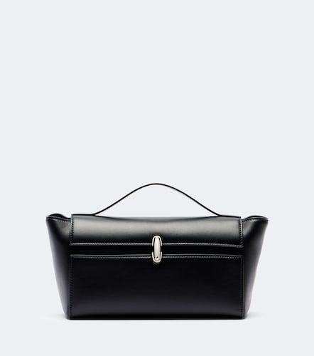 Pochette Symmetry Trapeze en cuir - Savette - Modalova