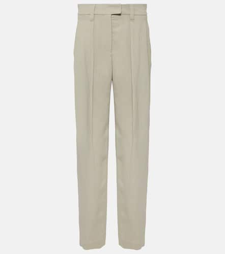 Pantalon ample en lin mélangé - Brunello Cucinelli - Modalova